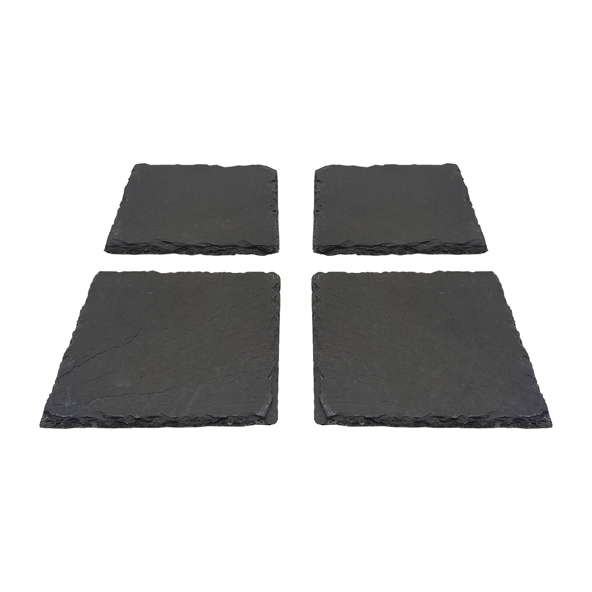 12 Packs: 4 ct. (48 total) 4" Slate Coasters by Make Market®